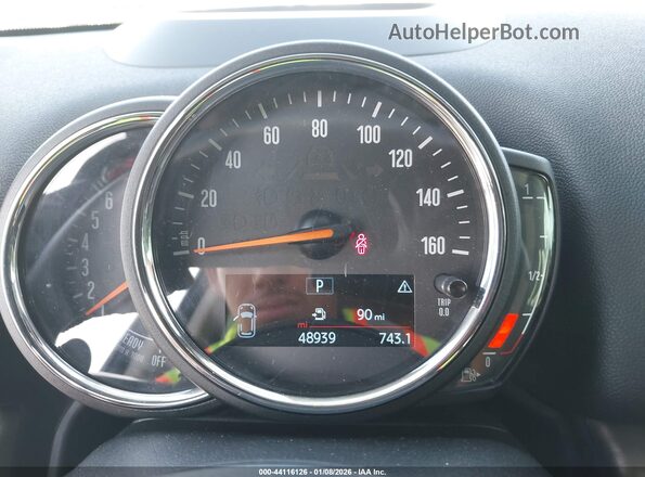 WMZYW7C07L3L84674 2020 MINI COUNTRYMAN Синий Вид задних сидений