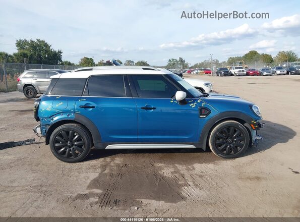 WMZYW7C07L3L84674 2020 MINI COUNTRYMAN Синий Панорамный вид салона 360°