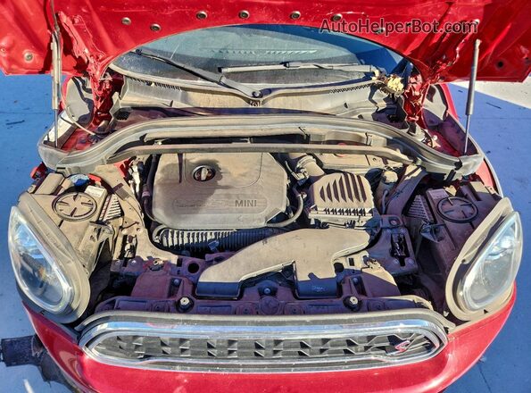WMZYW7C09L3L90928 2020 MINI COOPER Красный Вид задней части салона