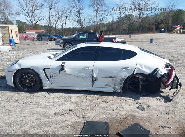 WP0AA2A70GL000159 2016 PORSCHE PANAMERA Белый Панорамный вид салона 360°
