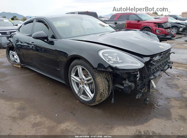 WP0AA2A71JL102058 2018 PORSCHE PANAMERA Черный Передняя правая четверть