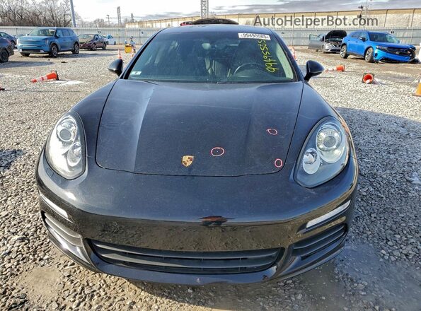 WP0AA2A72GL002415 2016 PORSCHE PANAMERA Черный Вид спереди