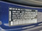 2020 Porsche Panamera Base Синий vin: WP0AA2A72LL101293