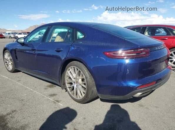 WP0AA2A72LL101293 2020 PORSCHE PANAMERA Синий Задняя левая четверть