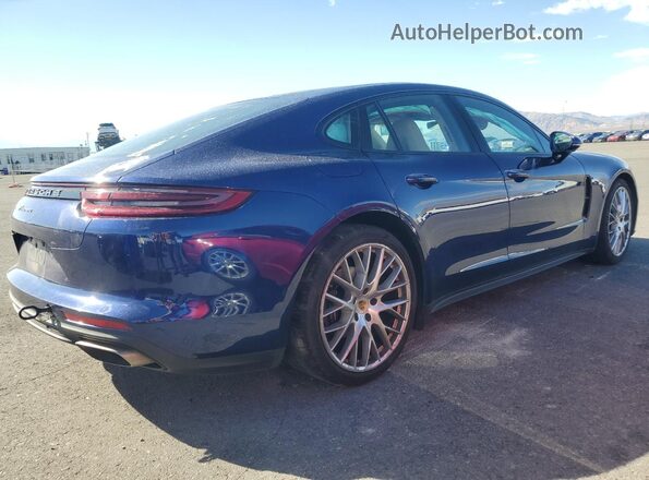 WP0AA2A72LL101293 2020 PORSCHE PANAMERA Синий Задняя правая четверть