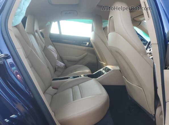 WP0AA2A72LL101293 2020 PORSCHE PANAMERA Синий Вид задних сидений