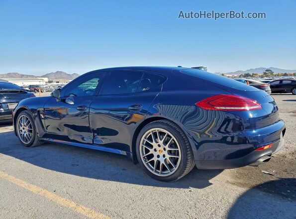 WP0AA2A75GL006166 2016 PORSCHE PANAMERA Blue Tył lewy