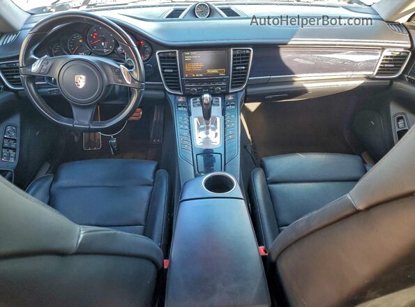 WP0AA2A75GL006166 2016 PORSCHE PANAMERA Blue Widok deski rozdzielczej