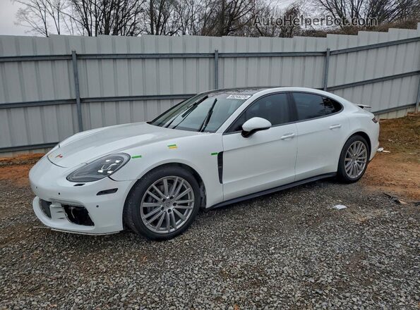 WP0AA2A75JL102113 2018 PORSCHE PANAMERA Белый Передняя левая четверть