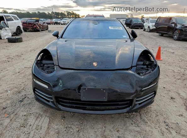 WP0AA2A79GL007479 2016 PORSCHE PANAMERA Черный Вид спереди