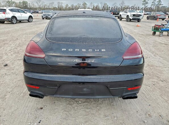 WP0AA2A79GL007479 2016 PORSCHE PANAMERA Черный Вид сзади
