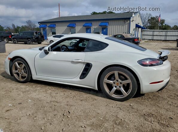 WP0AA2A80JK262446 2018 PORSCHE CAYMAN Белый Задняя левая четверть