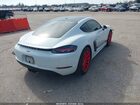 2018 Porsche 718 Cayman   Белый vin: WP0AA2A82JK262240