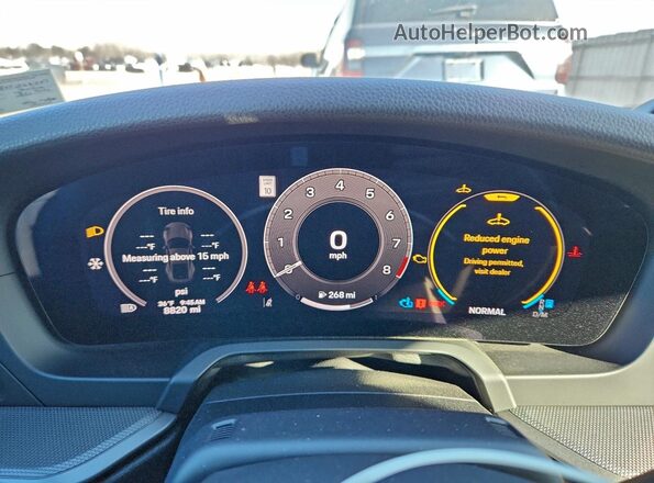 WP0AA2A94SS208741 2025 PORSCHE 911 Серый Вид щитка приборов