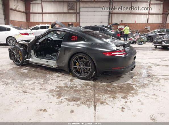 WP0AA2A95KS104016 2019 PORSCHE 911 Black Задня ліва чверть