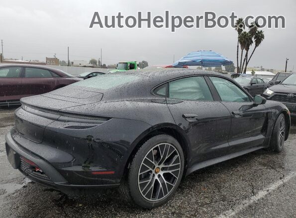 WP0AA2Y13PSA14812 2023 PORSCHE TAYCAN Черный Задняя правая четверть