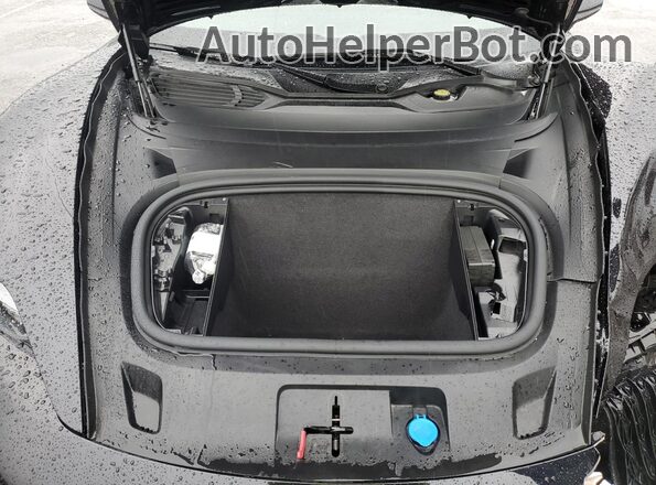 WP0AA2Y13PSA14812 2023 PORSCHE TAYCAN Черный Вид задней части салона