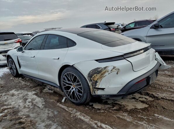 WP0AA2Y17NSA11344 2022 PORSCHE TAYCAN Белый Задняя левая четверть