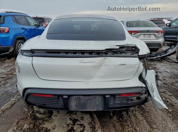 WP0AA2Y17NSA11344 2022 PORSCHE TAYCAN Белый Вид сзади