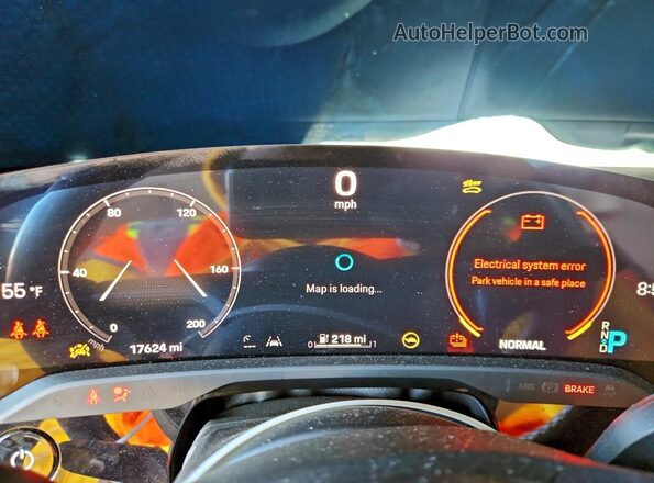 WP0AA2Y17RSA13620 2024 PORSCHE TAYCAN Белый Вид щитка приборов