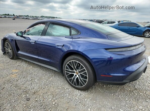 WP0AA2Y19NSA12673 2022 PORSCHE TAYCAN Синий Задняя левая четверть