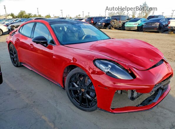 WP0AA2YA2SL006197 2025 PORSCHE PANAMERA Красный Вид спереди