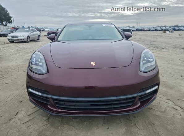 WP0AB2A73JL132482 2018 PORSCHE PANAMERA Бордовый Вид спереди