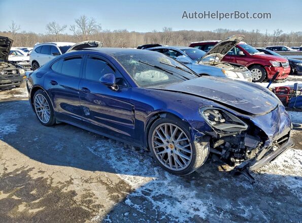 WP0AB2A79LL140699 2020 PORSCHE PANAMERA Синий Передняя правая четверть