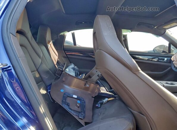 WP0AB2A79LL140699 2020 PORSCHE PANAMERA Синий Вид задних сидений