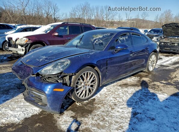 WP0AB2A79LL140699 2020 PORSCHE PANAMERA Синий Передняя левая четверть