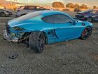 2018 Porsche Cayman S Blue vin: WP0AB2A88JS278519