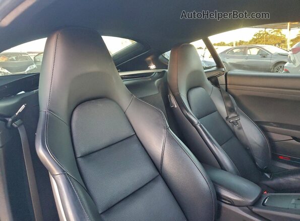 WP0AB2A88JS278519 2018 PORSCHE CAYMAN Blue Вид задніх сидінь