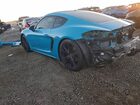2018 Porsche Cayman S Blue vin: WP0AB2A88JS278519