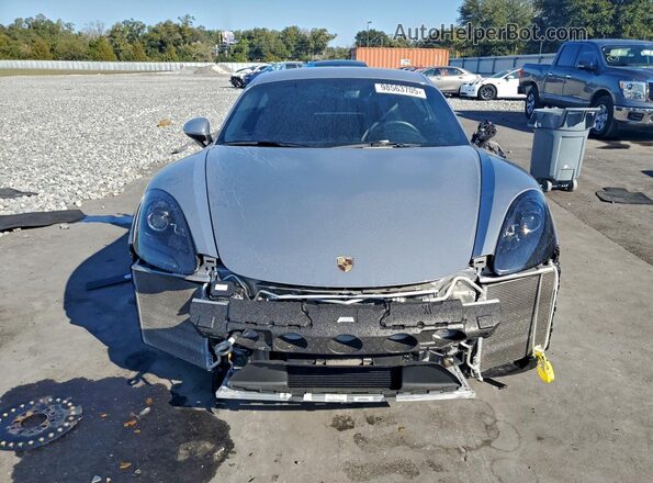 WP0AB2A8XJK278232 2018 PORSCHE CAYMAN Серебряный Вид спереди