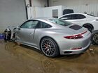 2019 Porsche 911 Carrera S Silver vin: WP0AB2A90KS114885