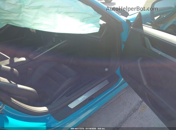 WP0AB2A90LS228645 2020 PORSCHE 911 Синий Вид салона спереди