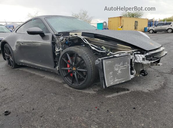 WP0AB2A91RS221227 2024 PORSCHE 911 Серый Передняя правая четверть