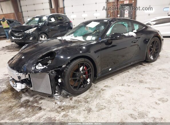 WP0AB2A91SS225378 2025 PORSCHE 911 Black Передня ліва чверть