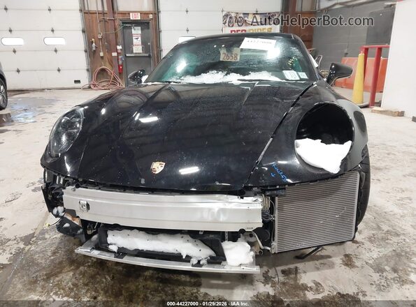 WP0AB2A91SS225378 2025 PORSCHE 911 Black Вид спереду