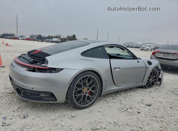 WP0AB2A99MS221243 2021 PORSCHE 911 Silver Հետևի աջ