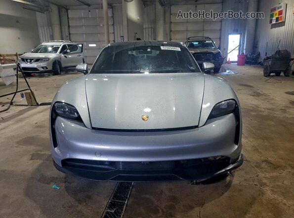 WP0AB2Y10MSA43015 2021 PORSCHE TAYCAN Серебряный Вид спереди