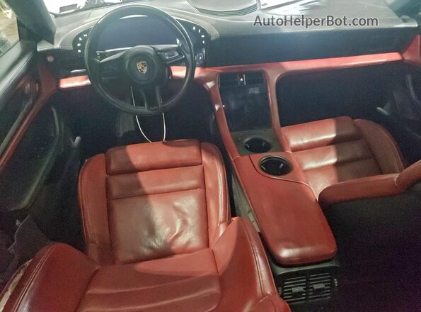 WP0AB2Y10MSA43015 2021 PORSCHE TAYCAN Серебряный Вид панели приборов
