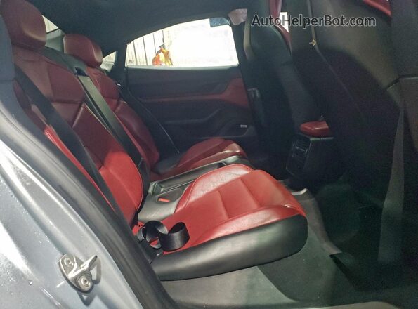 WP0AB2Y10MSA43015 2021 PORSCHE TAYCAN Серебряный Вид задних сидений