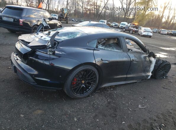 WP0AB2Y11LSA53731 2020 PORSCHE TAYCAN Черный Задняя правая четверть