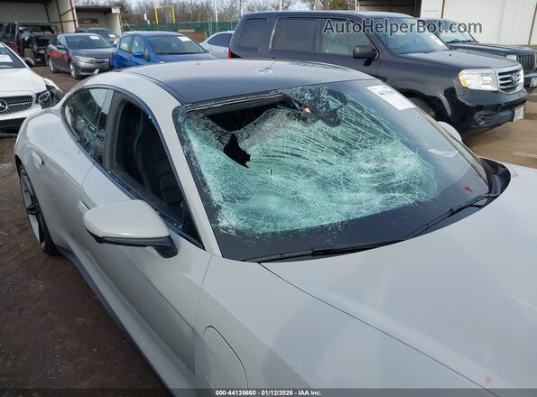 WP0AB2Y12NSA44538 2022 PORSCHE TAYCAN Gray Widok z przodu