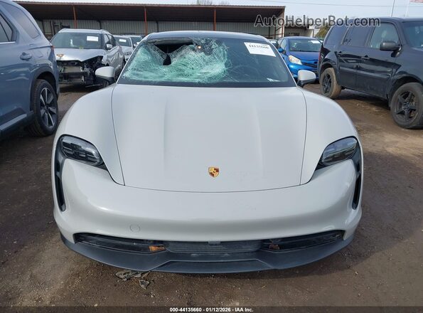 WP0AB2Y12NSA44538 2022 PORSCHE TAYCAN Gray Widok zestawu wskaźników
