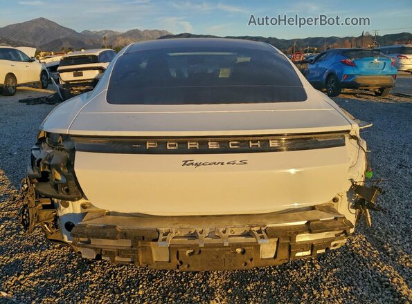 WP0AB2Y13LSA50894 2020 PORSCHE TAYCAN Белый Вид сзади