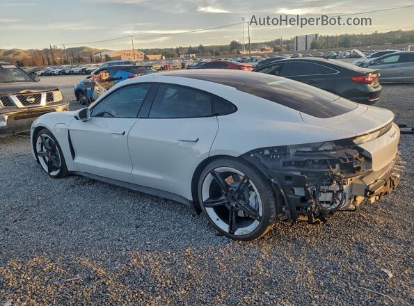 WP0AB2Y13LSA50894 2020 PORSCHE TAYCAN Белый Задняя левая четверть