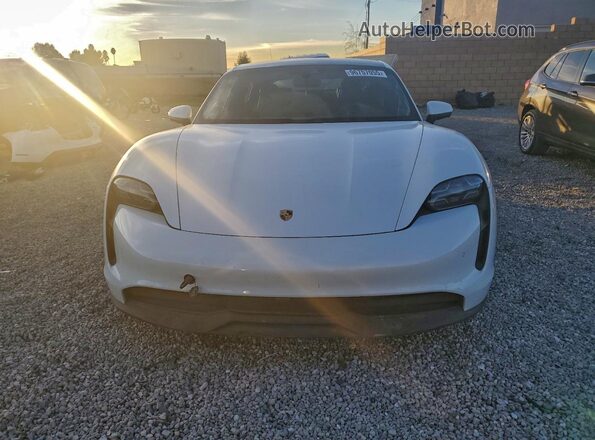 WP0AB2Y13LSA50894 2020 PORSCHE TAYCAN Белый Вид спереди