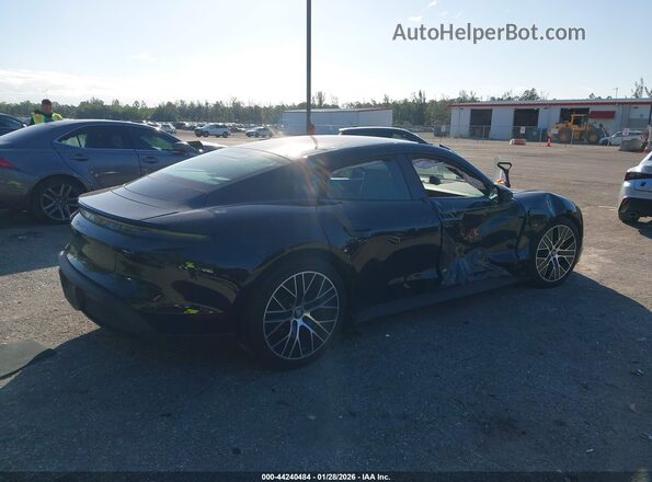 WP0AB2Y16MSA43150 2021 PORSCHE TAYCAN Черный Задняя правая четверть